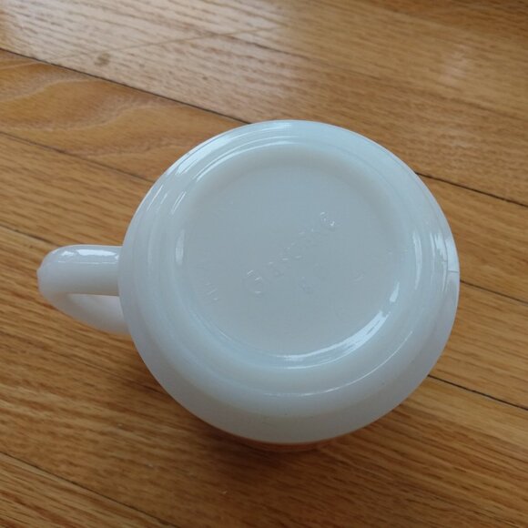 Vintage Milkglass Mug "Pete's Auto Centre" Retro Car Mechanic #1 - Picture 12 of 12